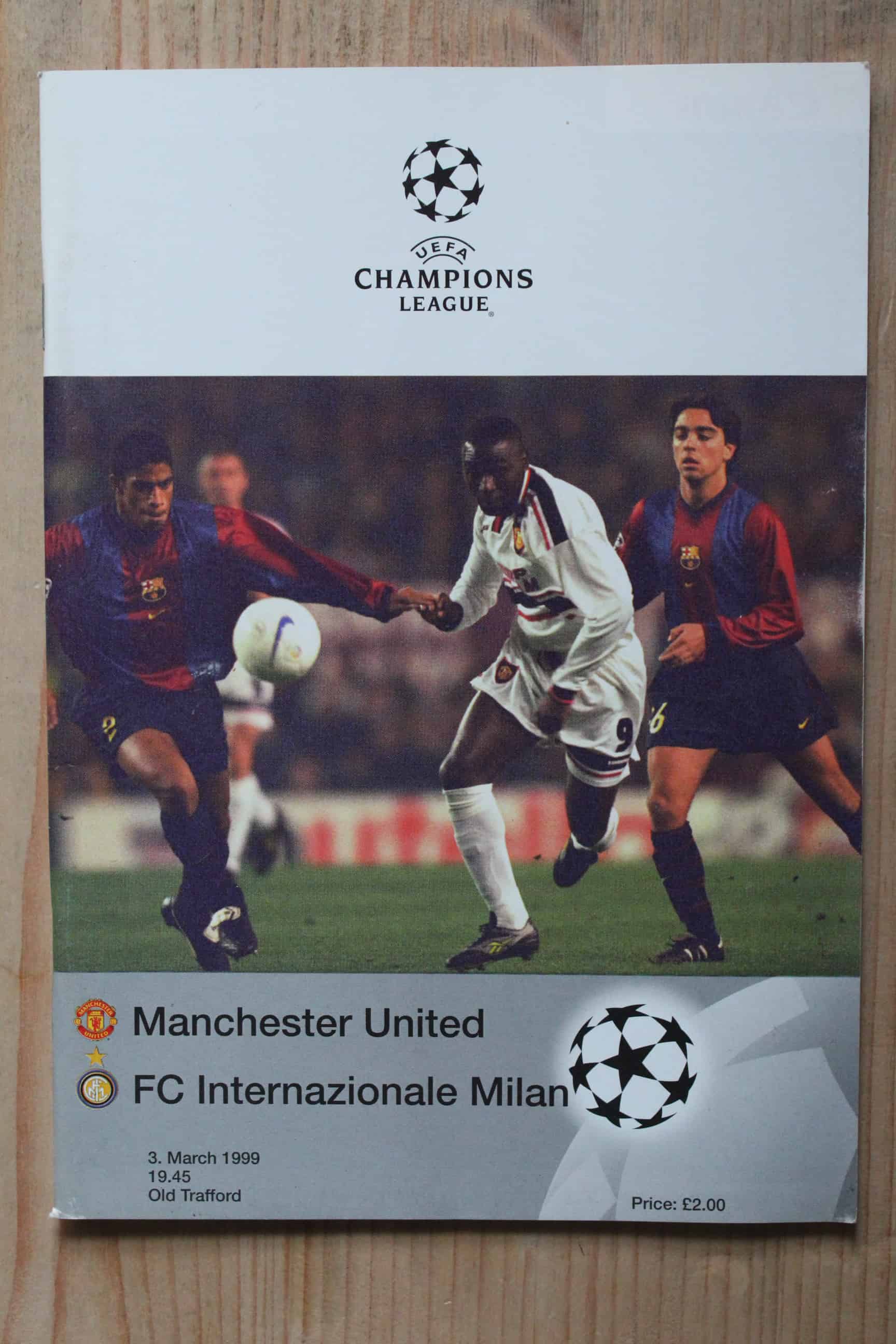 Manchester United FC v Internazionale/Inter Milan